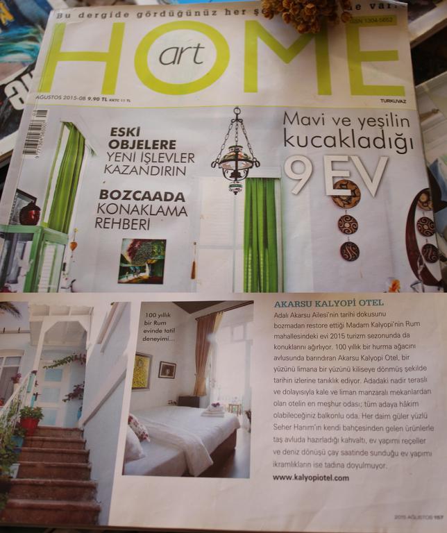 Akarsu Kalyopi Hotel Bozcaada Luaran gambar